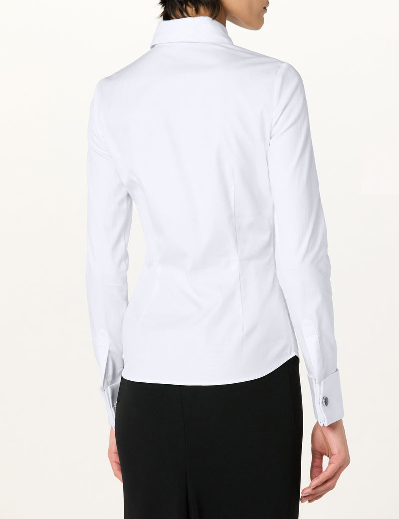 Tuxedo Shirt Pleated