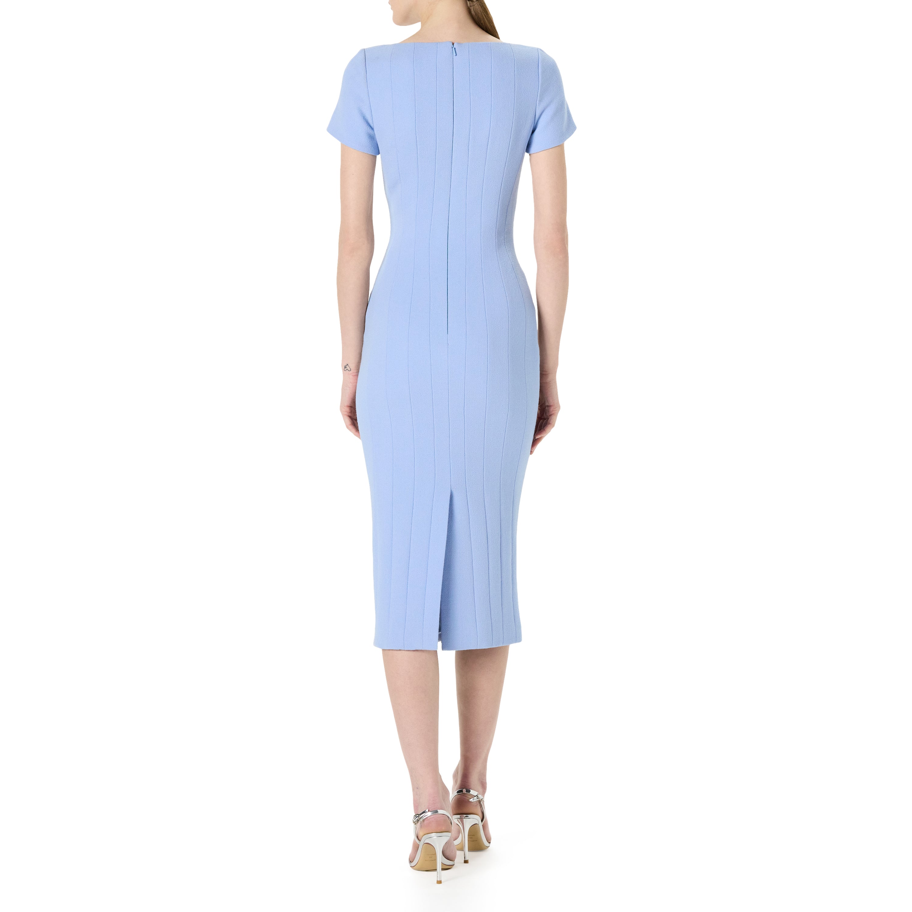 Scoop Neck Midi Dress