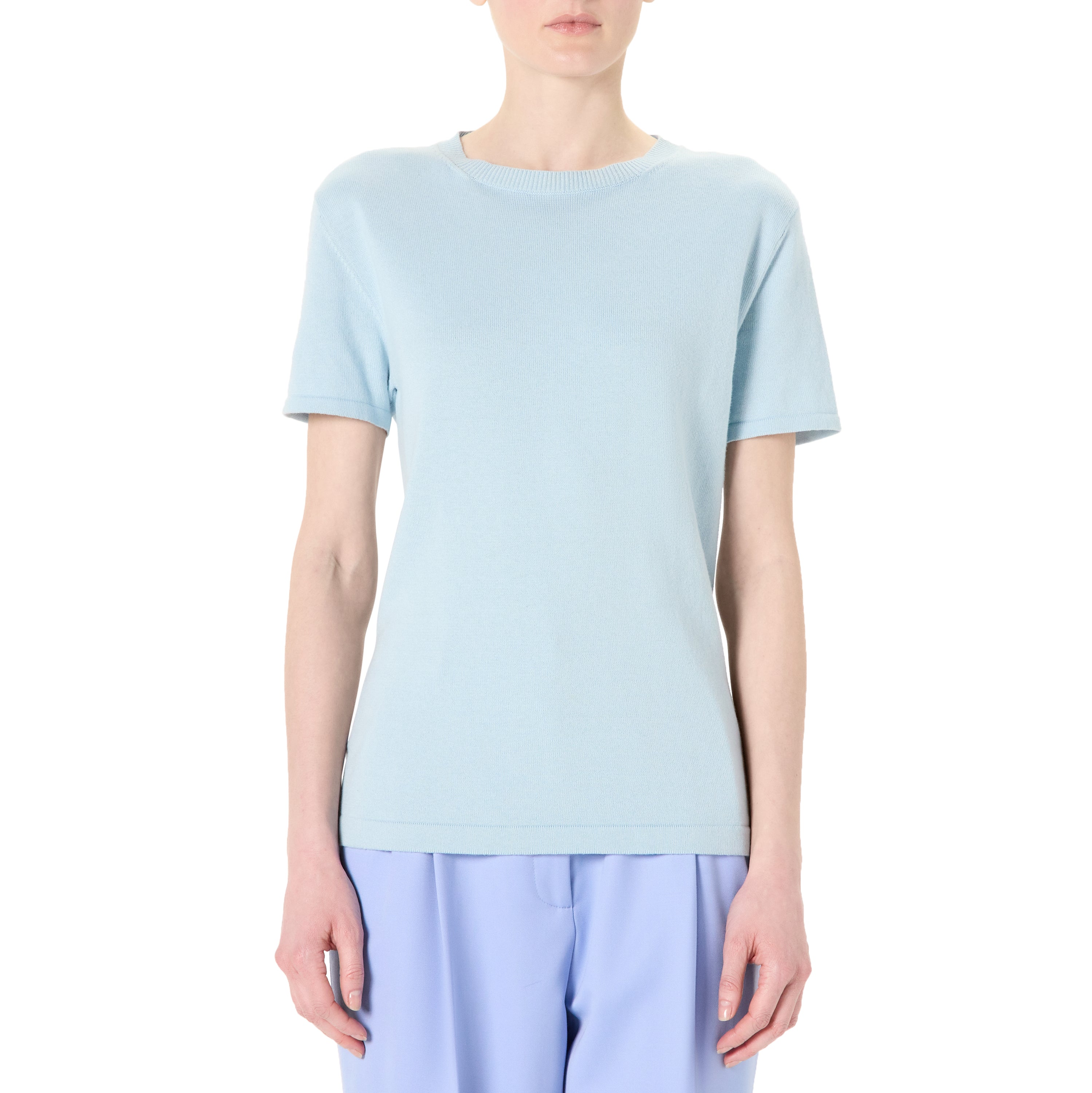 Short Sleeve CrewNeck Sweater