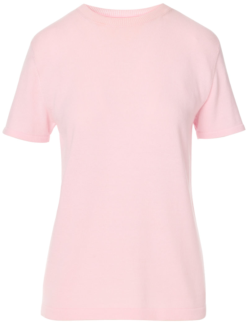 Short Sleeve Crewneck Sweater