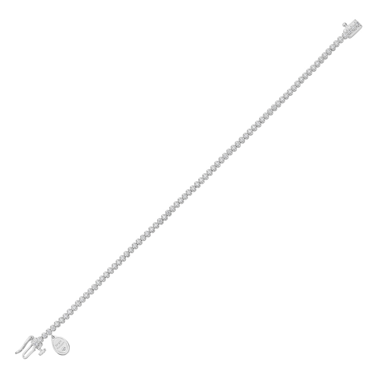 1.0 CTW Tennis Bracelet (White Gold)