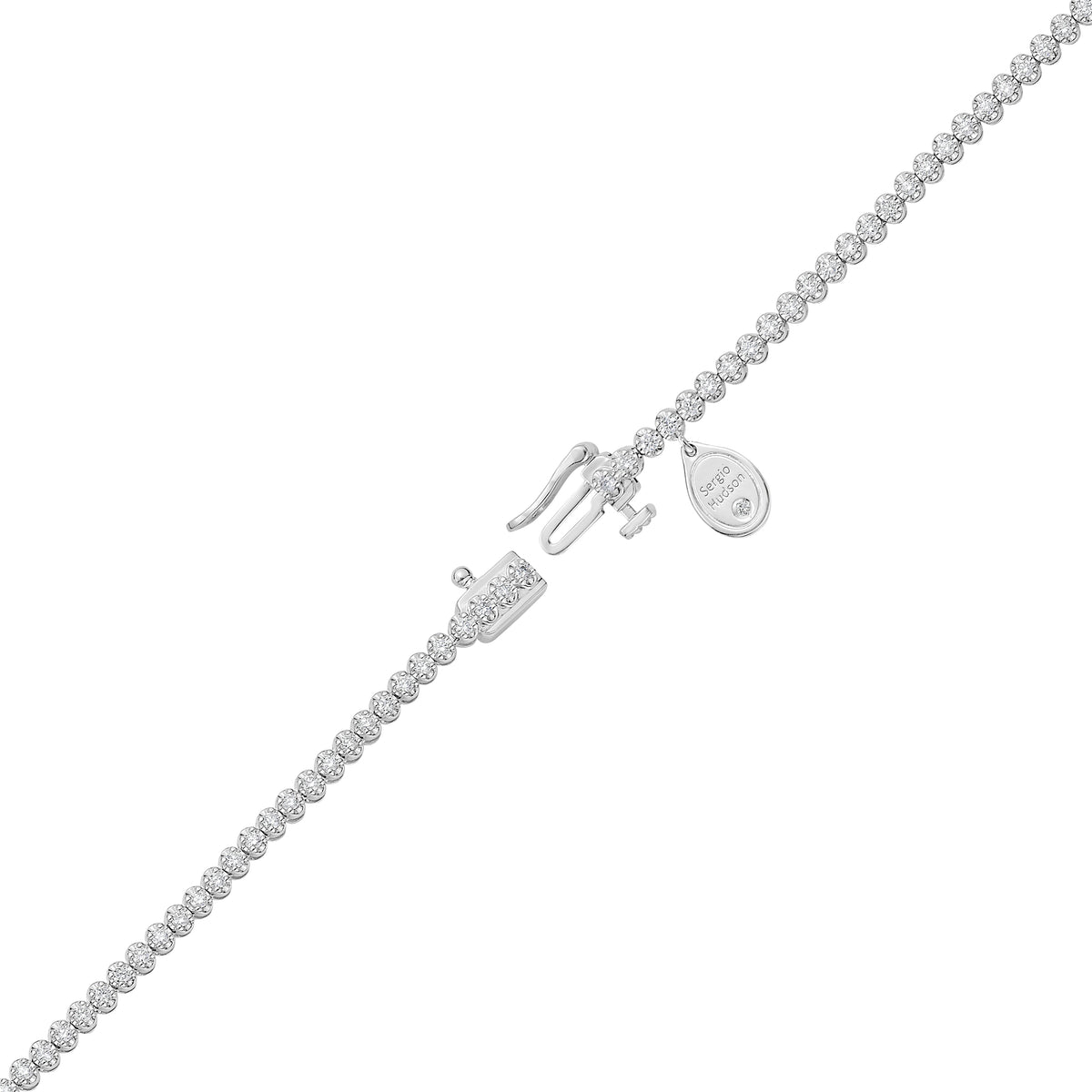 1.0 CTW Tennis Bracelet (White Gold)