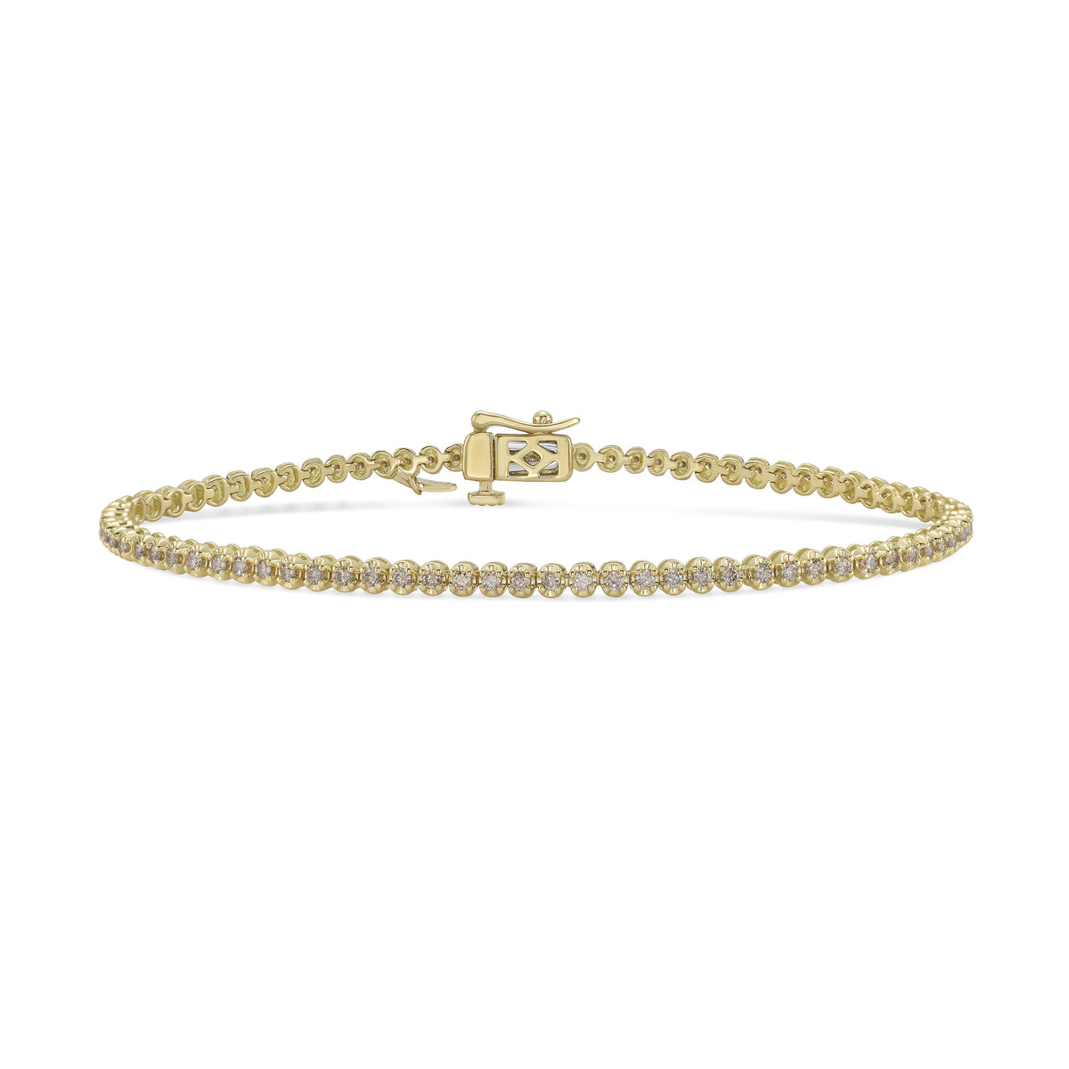 1.0 CTW Tennis Bracelet (Gold)