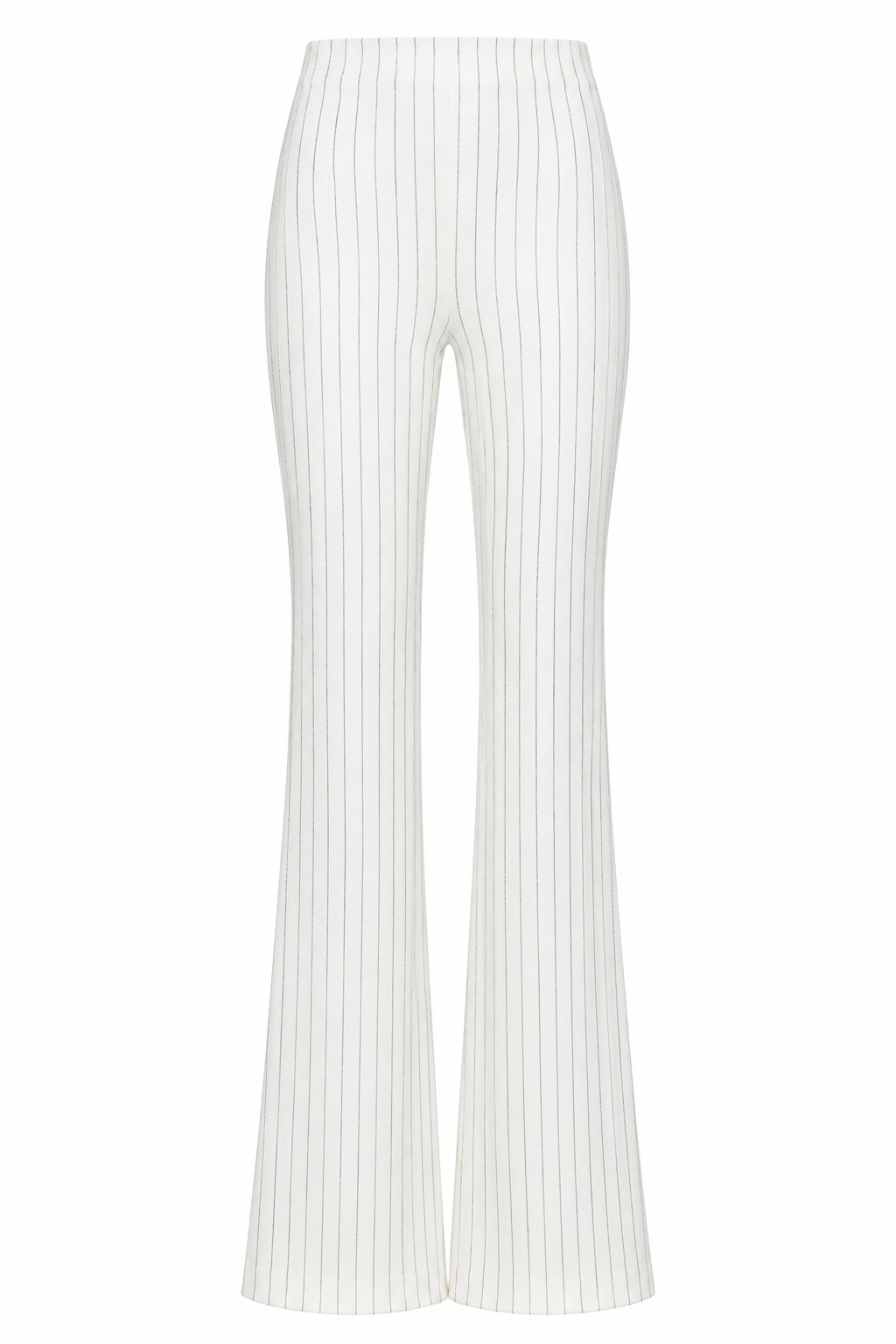 PINSTRIPE HIGH WAISTED BOOTCUT PANT
