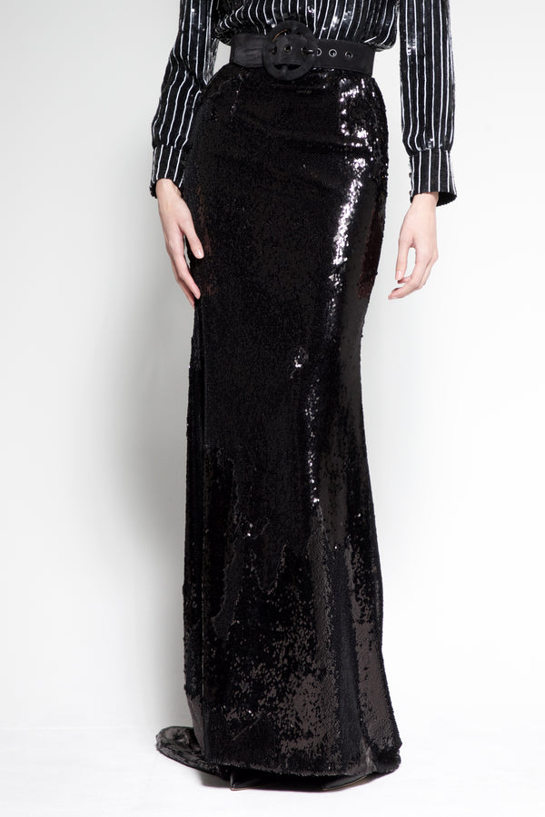 Sequin evening Skirt