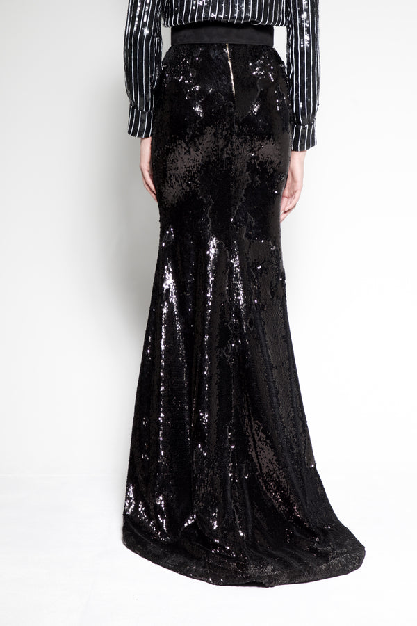 Sequin evening Skirt