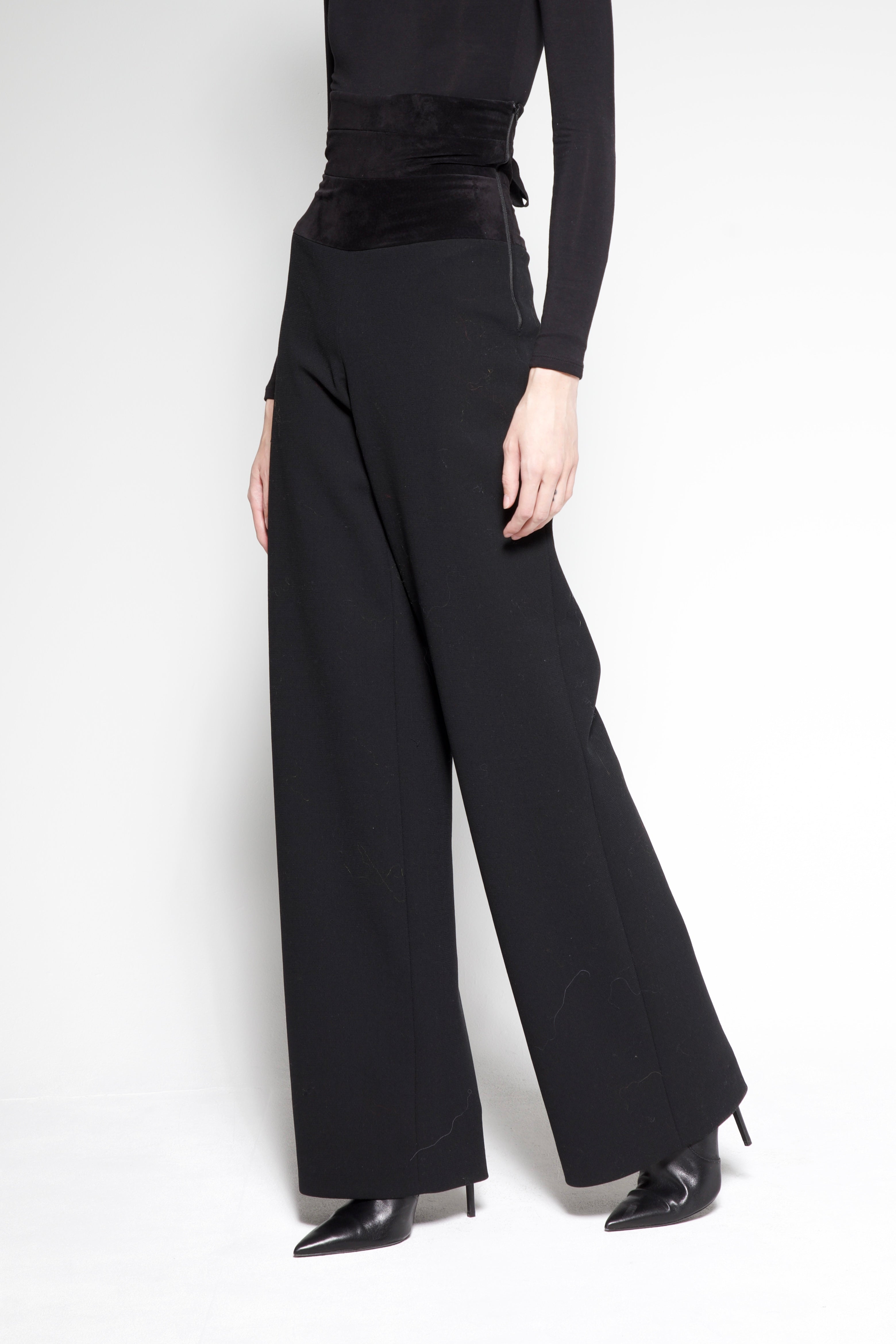 Suede Top Corset Pant