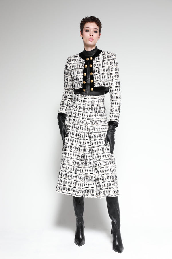 Box Pleated Skirt