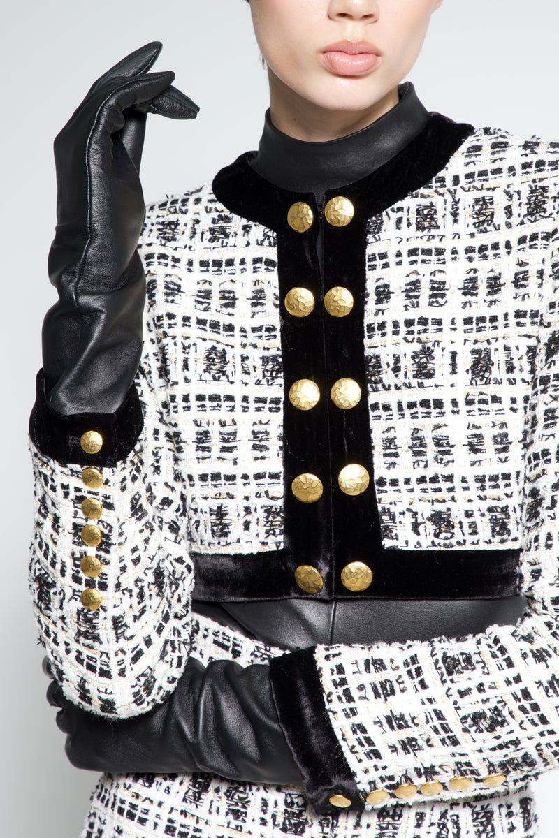 cropped tweed Jacket