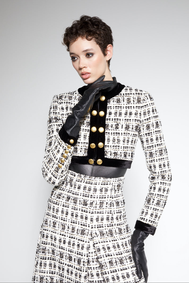 Cropped Military Jacket