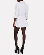 Belted Shirt Mini Dress