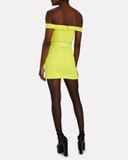 Belted Moto Mini Dress