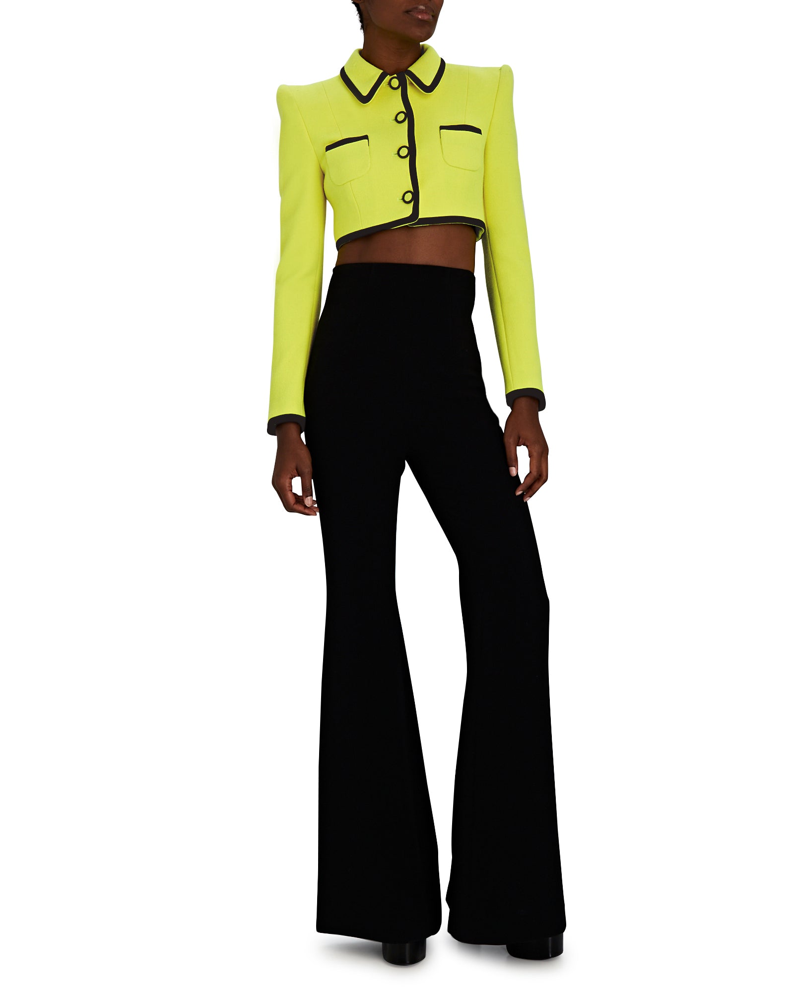 Cropped Frame Jacket