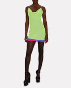 Layered Cowl Neck Slip Dress