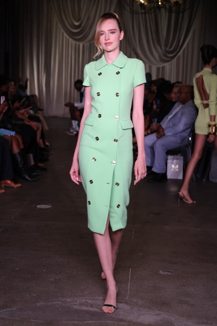 DB Button Up Midi Dress