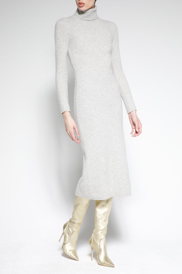 Cashmere midi sweater dress