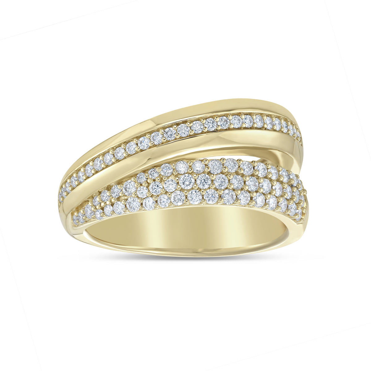 1/2 CTW Round Precut Set Ring (Gold)