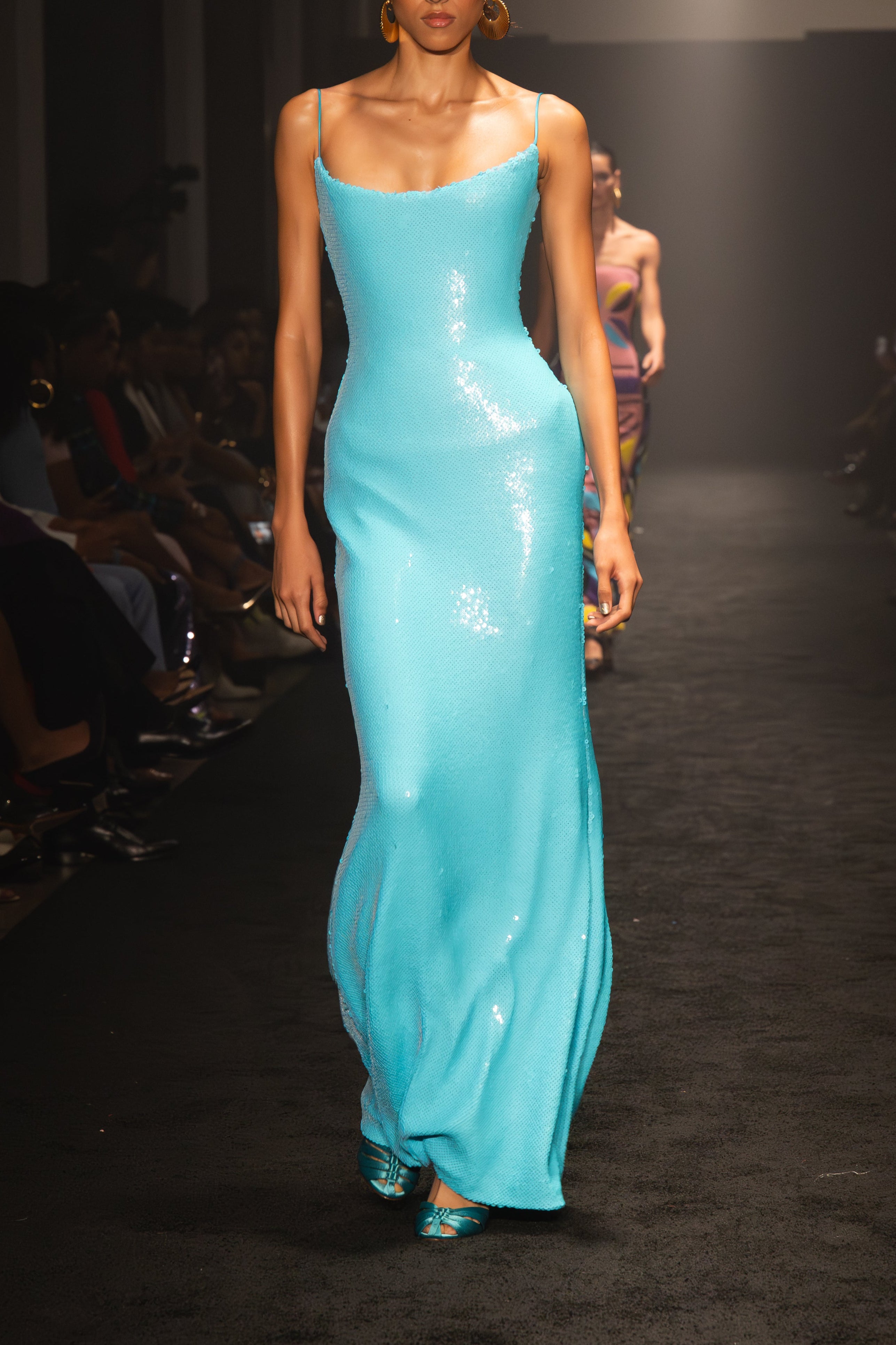 Sequin Evening Gown