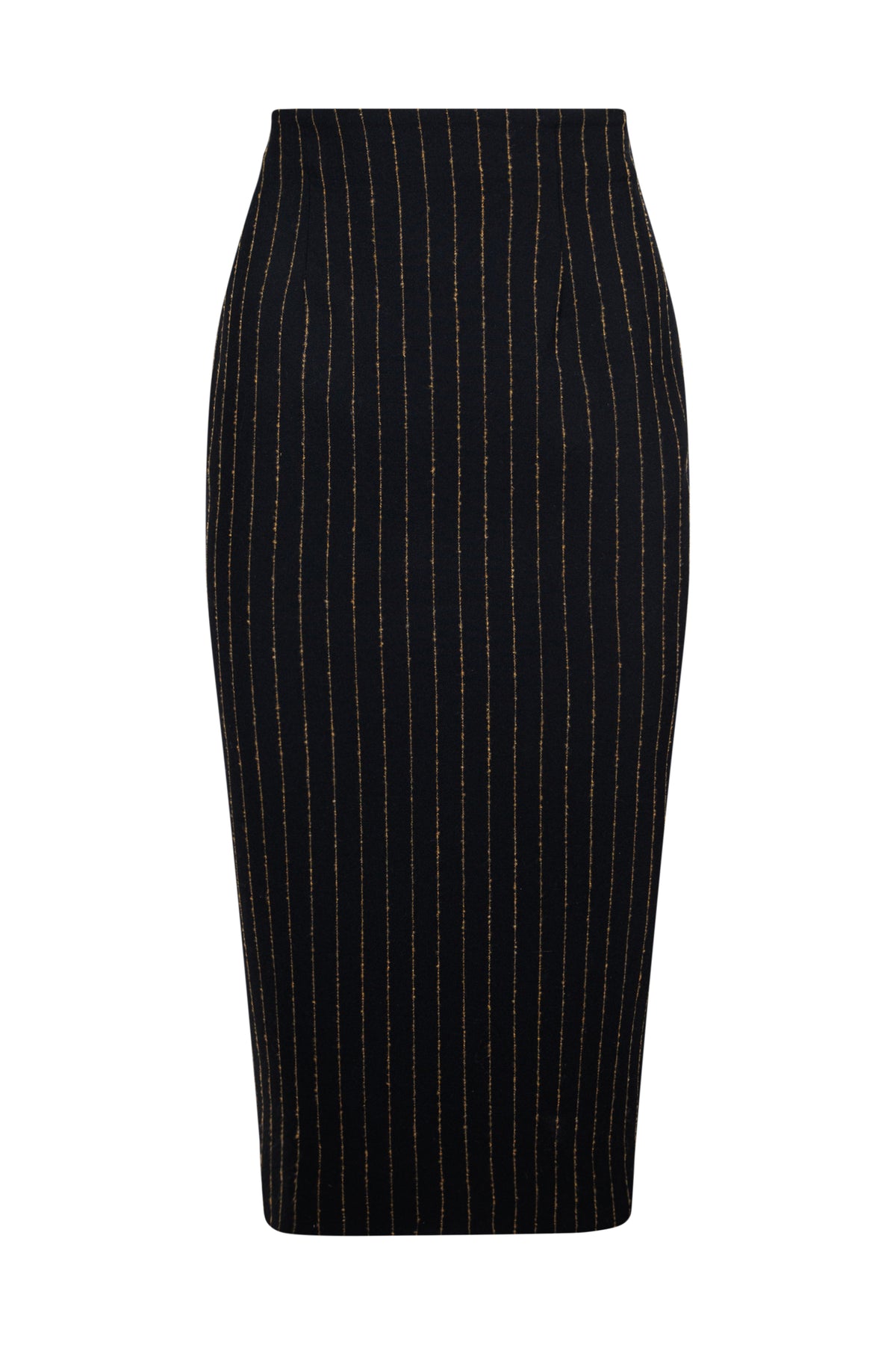 PINSTRIPE PENCIL SKIRT