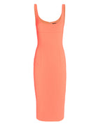 Paneled Tank Midi Dress