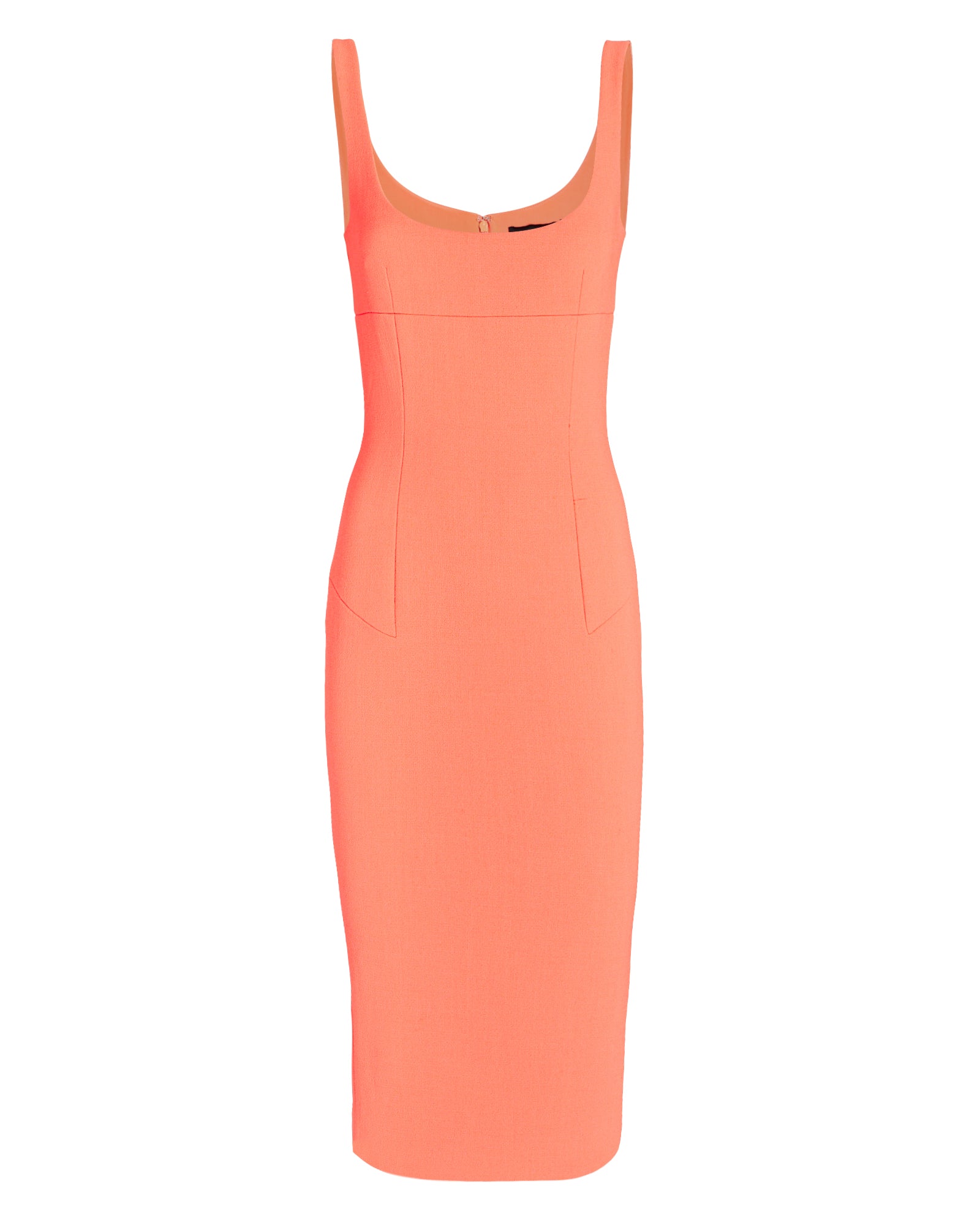 Paneled Tank Midi Dress