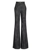 High Waist Flared Denim Pant
