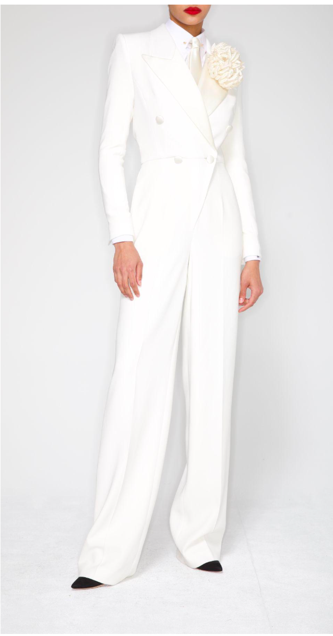TUXEDO JUMPSUIT