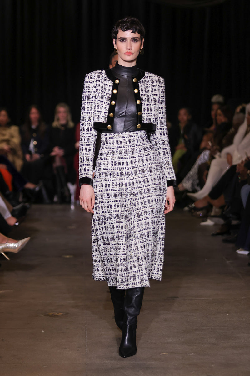 Box Pleated Skirt
