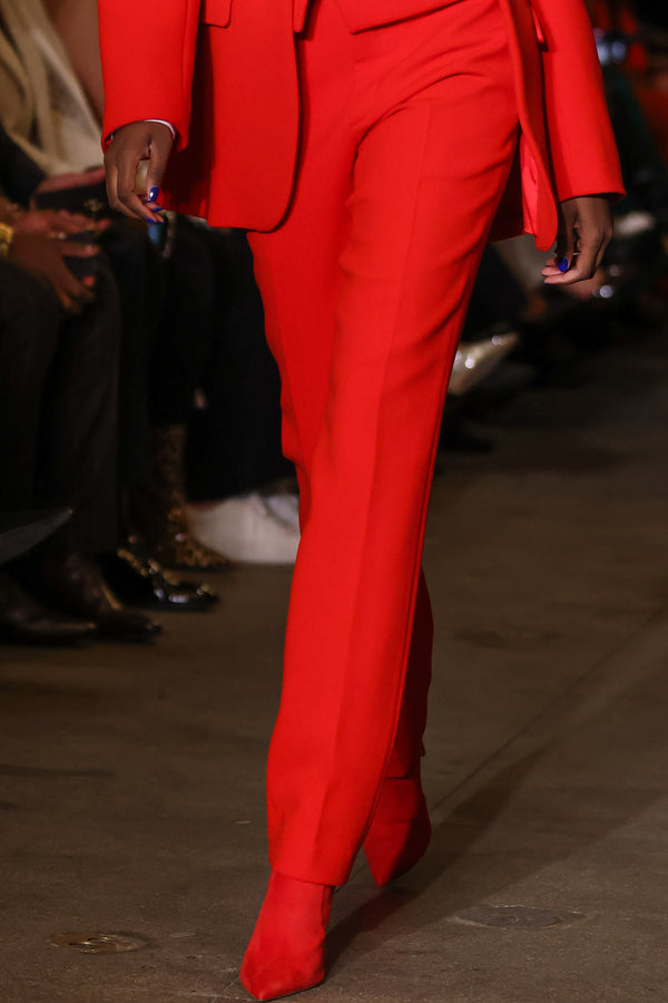 Classic Wool Crepe Trousers