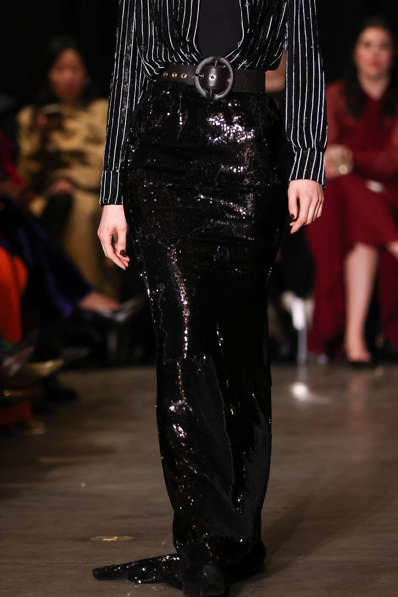 Maxi Sequin Skirt