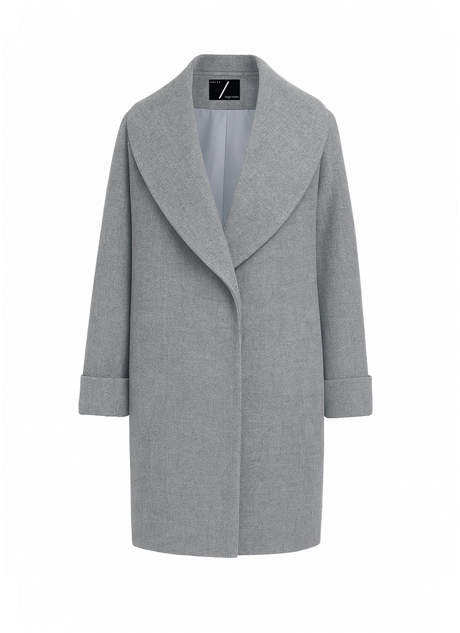 Tailored Wool Blend Car Coat |  Volvo Cars x Sergio Hudson 