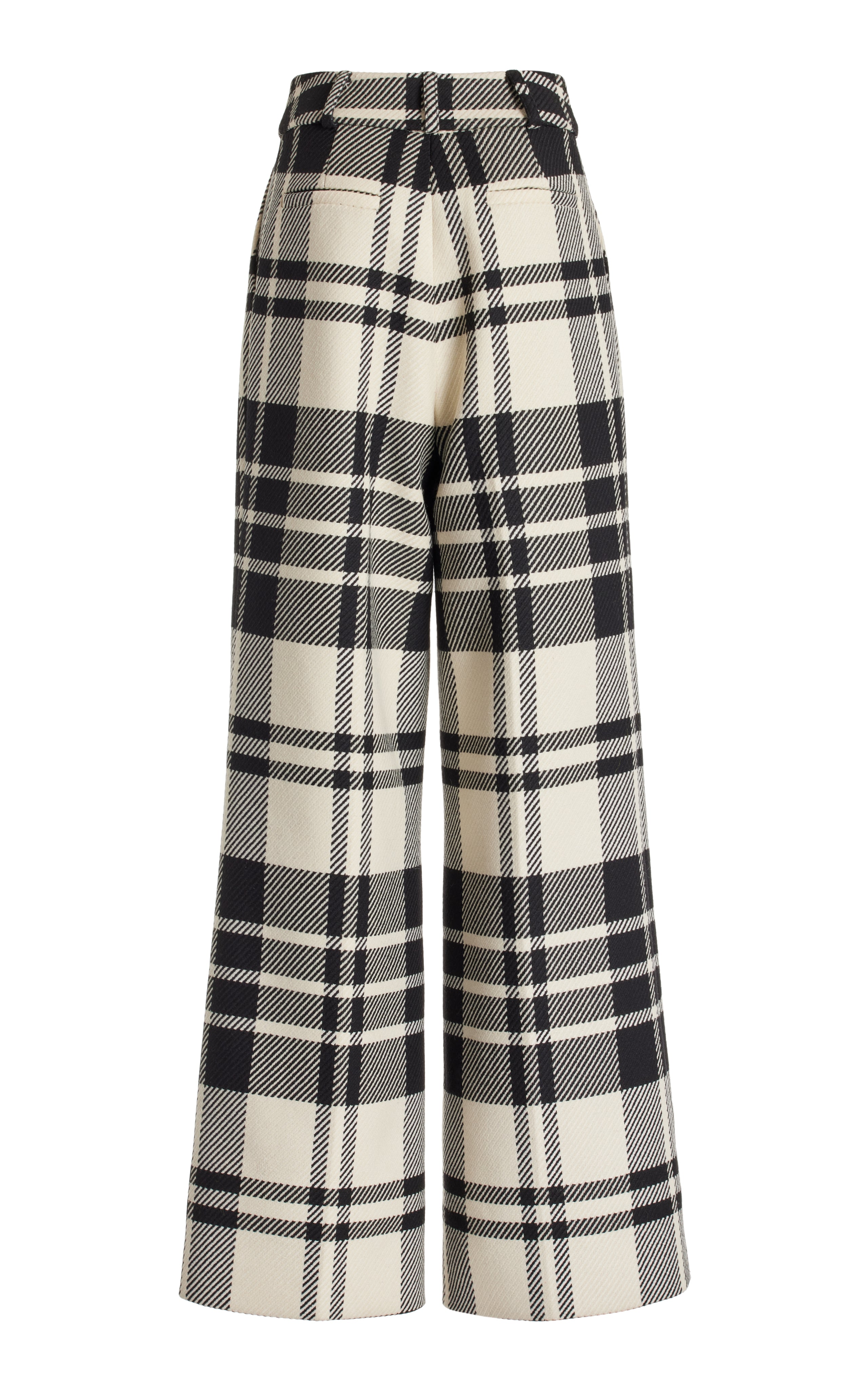 Deep Pleated Wool Pants