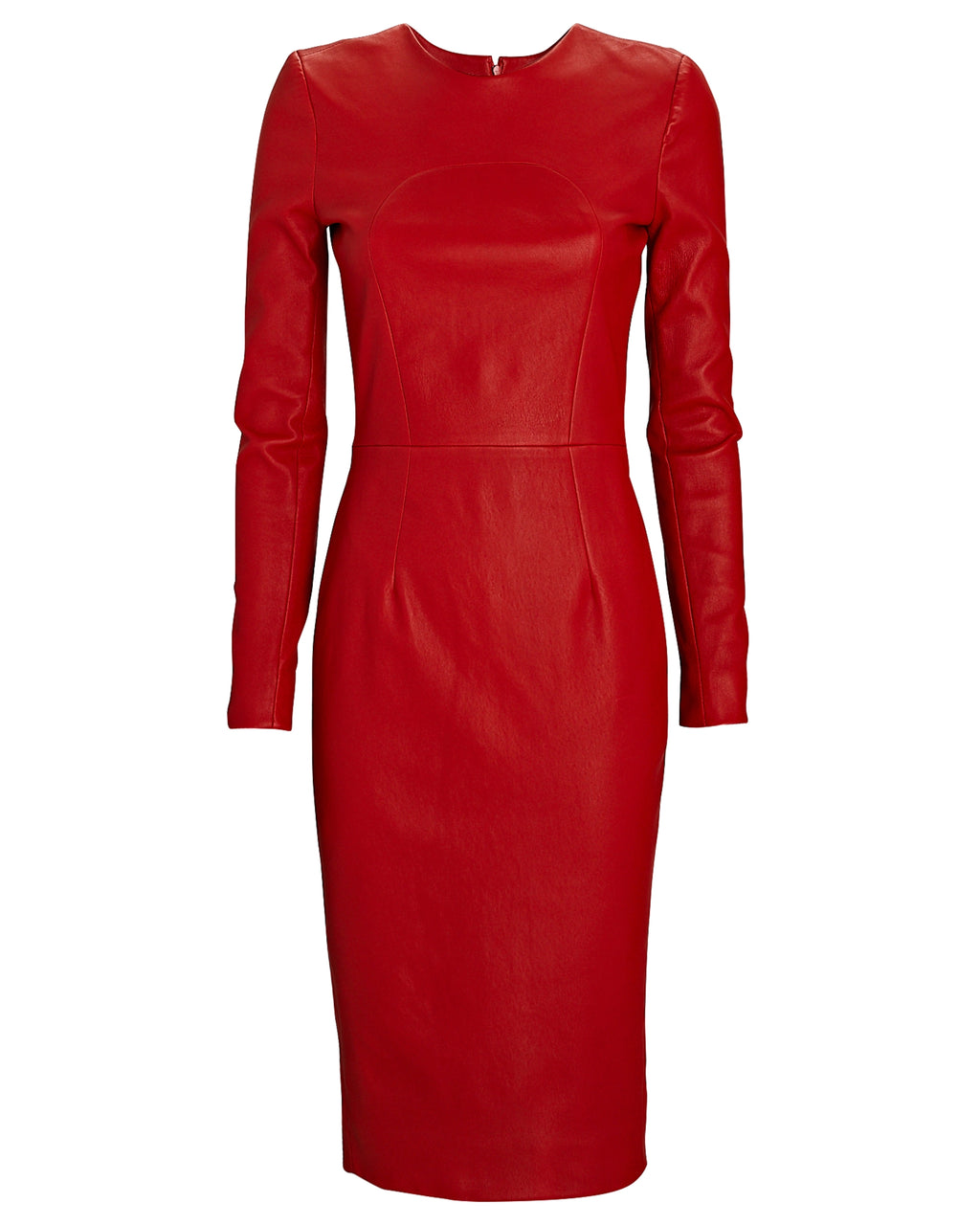 STRETCH LEATHER DRESS