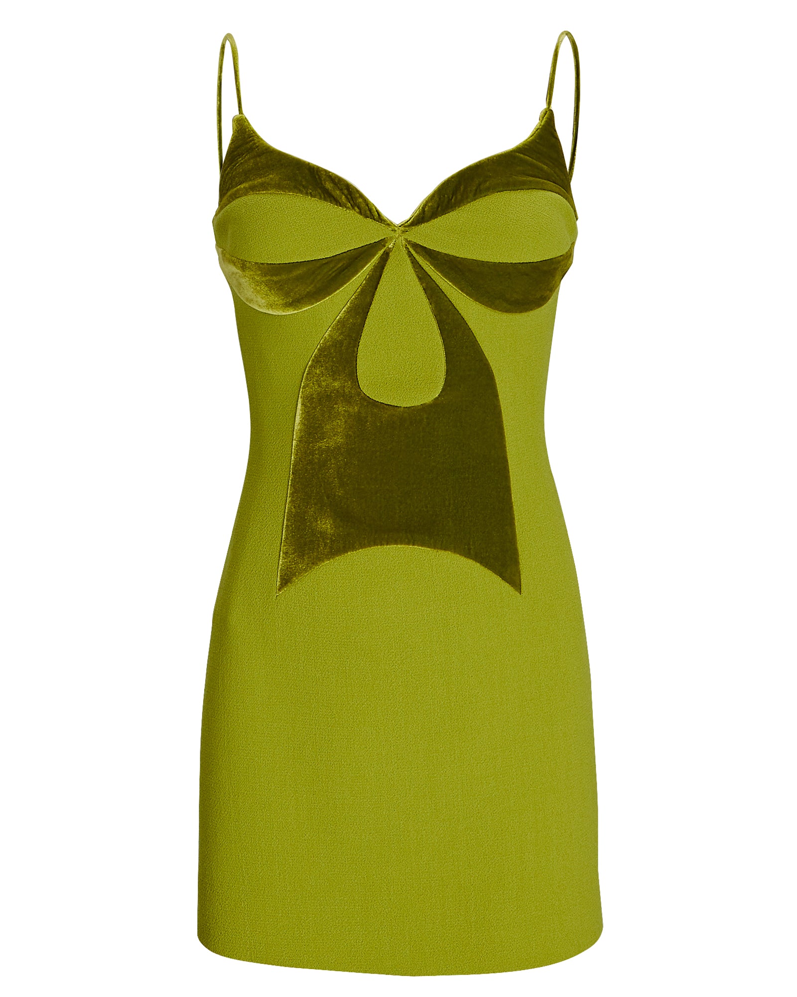Paneled Corset Mini Dress