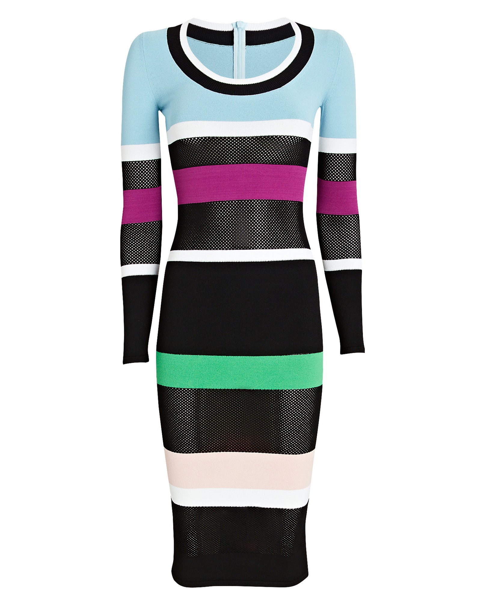 Long Sleeve Scoop Neck Dress