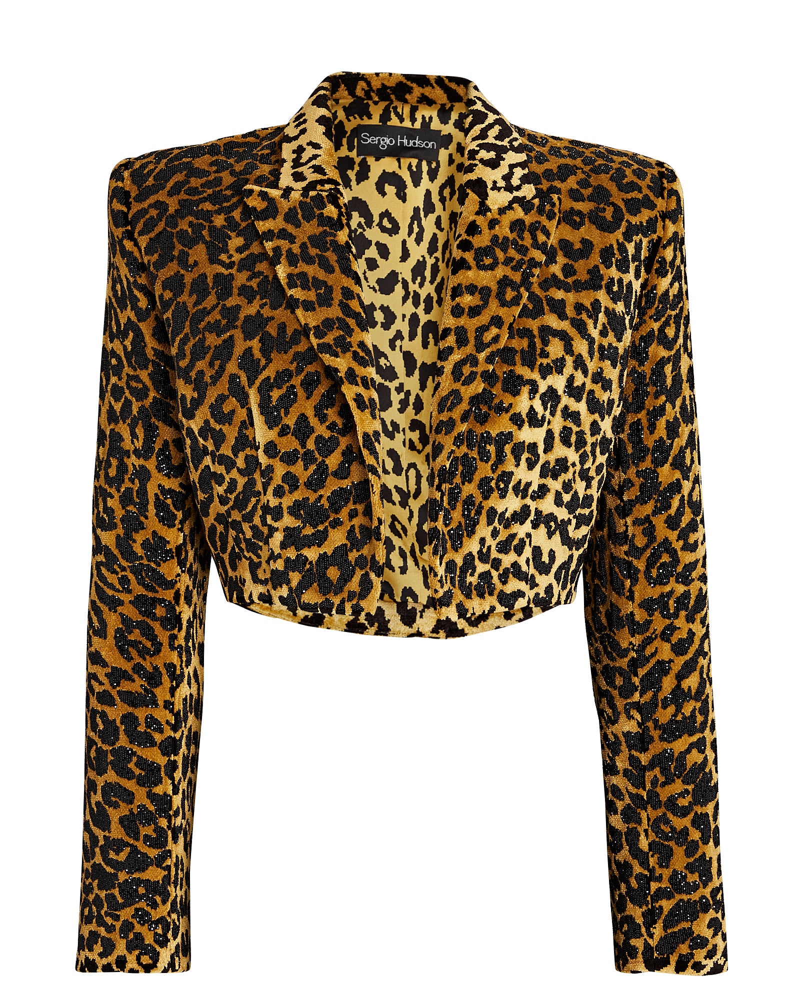 Embellished Cropped Blazer