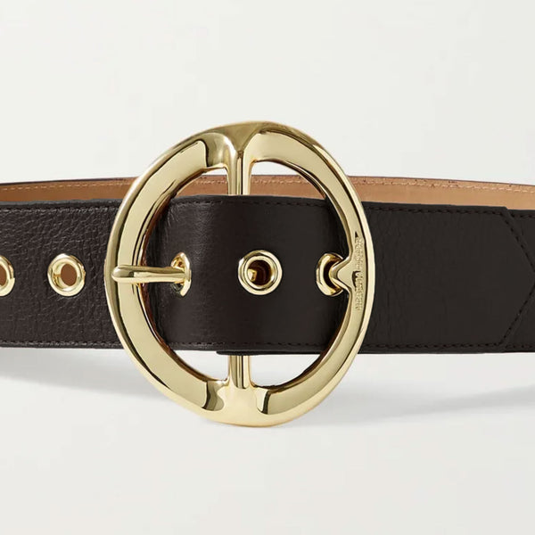 ベルト Etro Elegant Black Leather Belt With Gold-Tone Buckle Etro Elegant Black Leather Belt With Gold-Tone Buckle | THE LIST